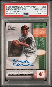 2022 Topps Industry Conference Brooks Robinson #A-BR SP/15 Orioles PSA 10 10 - Bild 1 von 6