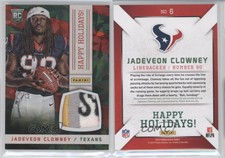 2014 Panini Black Friday Cracked Ice Jadeveon Clowney #6 Rookie RC