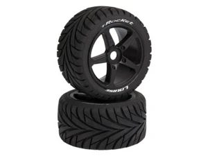 Louise Komplettrad T-Rocket 1/8 Truggy soft (2)RC Reifen Hohlkammerreifen - Bild 1 von 5