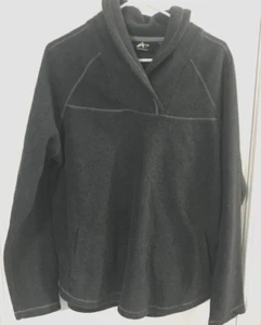 Women's Athletech fleece pullover dark gray size XL - Picture 1 of 3