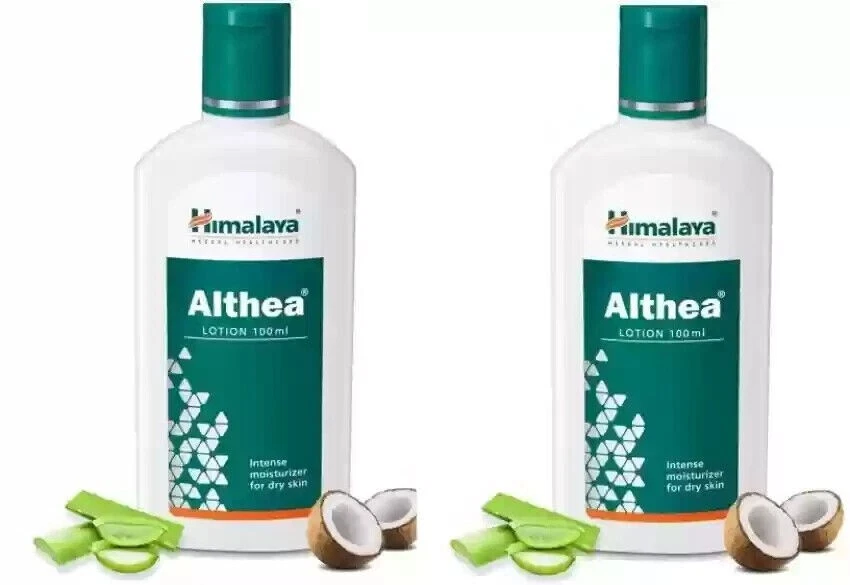 2 X 100ml Himalaya Althea Loción para xerosis (sequedad anormal de la piel) 2024 ex Foto 1 de 4