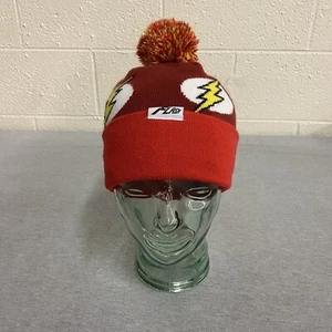 The Flash CW TV Promo DC Comics Calza Berretto Invernale Berretto Berretto Toque - Foto 1 di 4