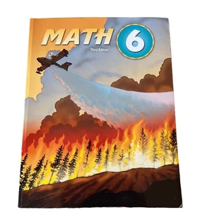 BJU Press Math 6 (3rd Edition) Student 6th Grade - Picture 1 of 7