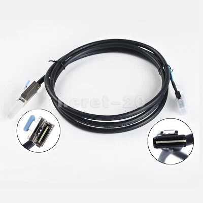Premium Mini SAS 26P SFF-8088 to Mini SAS 36P SFF-8087 Adapter Cable 2M - Image 1 of 4