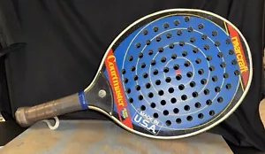 MARCRAFT COURTMASTER Pickleball Paddle 4" GRIP USED MADE IN USA 22mm Thick - Picture 1 of 3