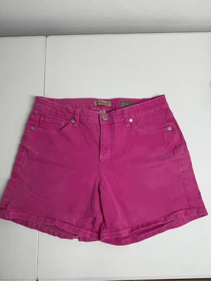 Nine West Vintage America Collection Denim Women Pink Shorts Sz 31/12 Missy - Image 1 of 4