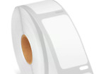 [6 BULK] Uline S-10770 Mini Printer Labels White 1 X 2 1/8  500 Labels Per Roll