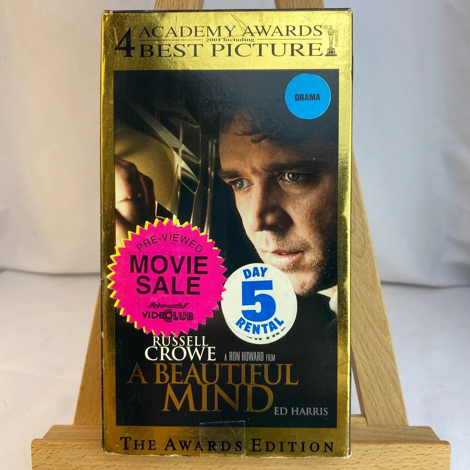 A Beautiful Mind VHS - Starring Russell Crowe - Image 1 of 4