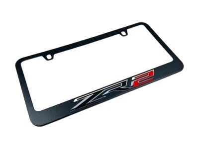 Chevrolet ZR2 Black License Plate Frame - Image 1 of 3