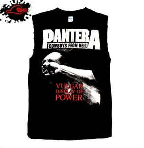 Pantera - Vulgar Display Of Power - Frayed-Cut Modified Singlet - Picture 1 of 4