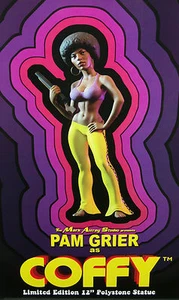 Pam Grier Coffy 12" statue cult black African American L Word Lesbian int Xmas - Picture 1 of 4