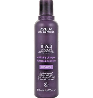Aveda Invati Advanced Exfoliating Rich Shampoo 6.7 oz | Reduces Hair Loss 77% - Image 1 of 4