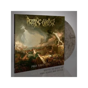 Pro Xristou - CRYSTAL CLEAR & BLACK MARBLED by Rotting Christ, Record - Picture 1 of 1