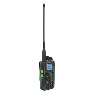 `1.4In Screen Wireless 2 Way Radio 10W Dual Band Uhf Vhf Ip68 Waterproof Wa - Photo 1/12
