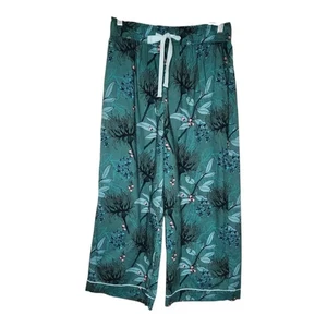Mersea Over The Moon Secret Garden kurz geschnittene Pyjamahose weites Bein Größe Small - Bild 1 von 4