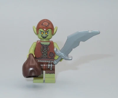 Lego Duende Completo Monstruo Troll Minifigura CMF Coleccionable Serie 13 Foto 1 de 3