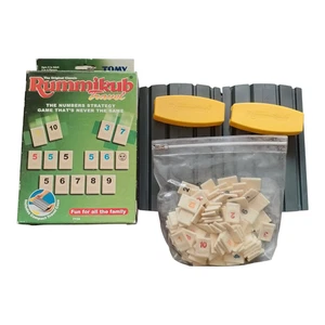 Vintage Rummikub Travel Numbers Game by Tomy 1995 - Preloved Complete GC - Picture 1 of 9