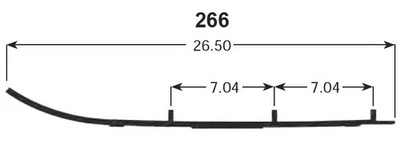 SPI Ripper Four75 Runners para 2001-2003 Polaris 440 Pro X Snowmobile - Imagem 1 de 2