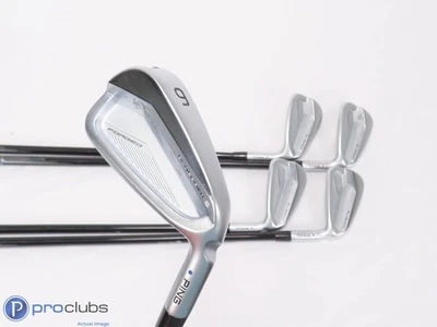 Nice Ping Blueprint S 6-PW IRON SET Blue Dot - MMT 105 Stiff Flex Graphite +1/2" - Image 1 of 4