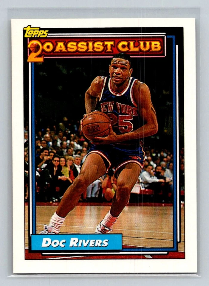 1992-93 Topps 20 Assist Club #217 Doc Rivers Los Angeles Clippers - Image 1 of 2