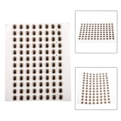 Esca da Pesca Olografica Occhi 3D-Occhi di Pesce Artificiali Occhi di Pesce 6/8/10/12mm - Immagine 1 di 4