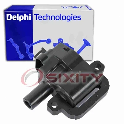 Delphi Ignition Coil for 1997-2004 Chevrolet Corvette 5.7L V8 Wire Boot kg - Image 1 of 4