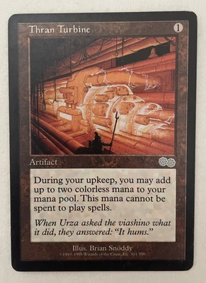 1x Thran Turbine Urzas Saga MTG Magic the Gathering LP - Image 1 of 2