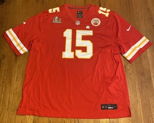 Patrick Mahomes Kansas City Chiefs Nike Super Bowl LIX Trikot Rot Herren Größe 3XL - Bild 1 von 6