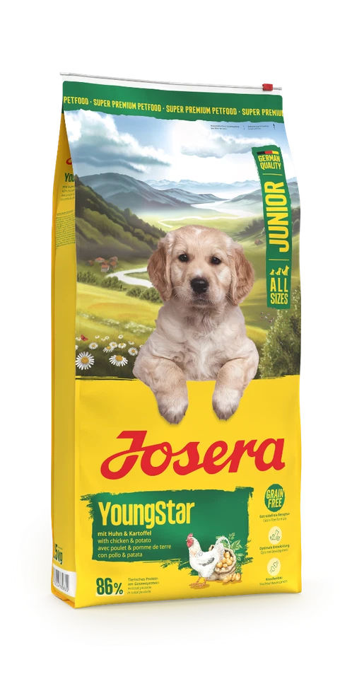 JOSERA YoungStar (2x12,5kg) | getreidefreies Welpenfutter - Bild 1 von 1