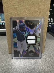 BRANDO MAYEA 2024 SELECT SPARKS PATCH SILVER PRIZM NEW YORK Q3573 - Picture 1 of 2