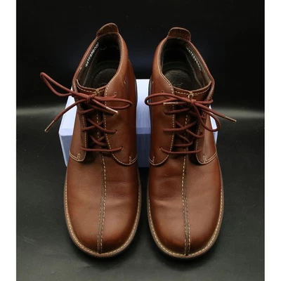 Timberland Botas Chukka Impermeables de Cuero con Cordones Marrón Para Mujer Talla 8 Foto 1 de 4