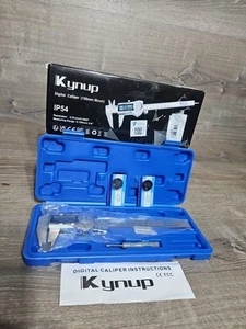 Digital Caliper, Calipers 6 Inch Measuring Tool with Stainless Steel, IP54 Spl.. - Picture 1 of 12