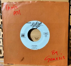 Genesis – That's All Atlantic – 7-89724 Vinyl, 7" Blue label Promo 45 RPM Single - Picture 1 of 4