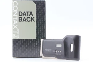 US Duty Included [Top Mint in Box] Contax T2 Data Back Silver From JAPAN - Bild 1 von 8