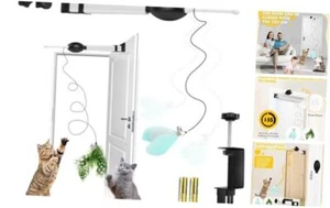 Automatic Cat Toy, Door Hanging Interactive Cat Toys for Indoor Cats - Picture 1 of 7