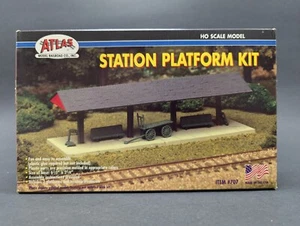 Kit de plataforma de estación de tren modelo a escala HO Atlas #707 - Imagen 1 de 5