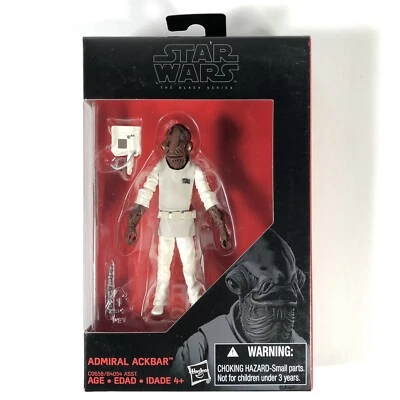 Star Wars Black Series ADMIRAL ACKBAR Walmart Exclusive Mon Cala ROTJ Ep. VI - Image 1 of 4