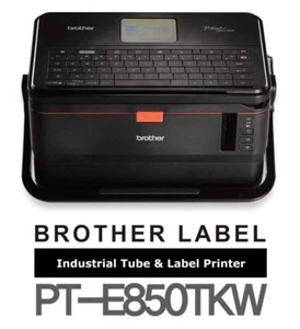 Brother PT-E850TKW Label Printer Wi-Fi USB Print Speed 60mm/s Paper Width 36mm - Picture 1 of 17