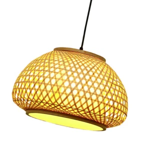 Araña De Bambú Restaurante Luz Decorativa Clásica - Imagen 1 de 12