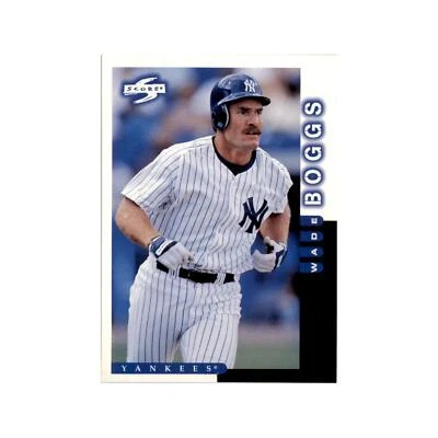 1998 Score Wade Boggs Baseball Cards #221 - Image 1 of 3