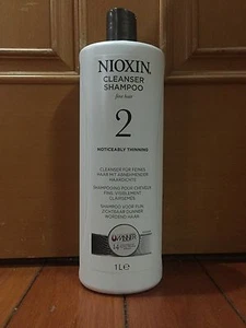 Nioxin System 2 Cleanser For Fine Hair, Noticeably Thinning 1000ml / 33.8oz - Picture 1 of 1