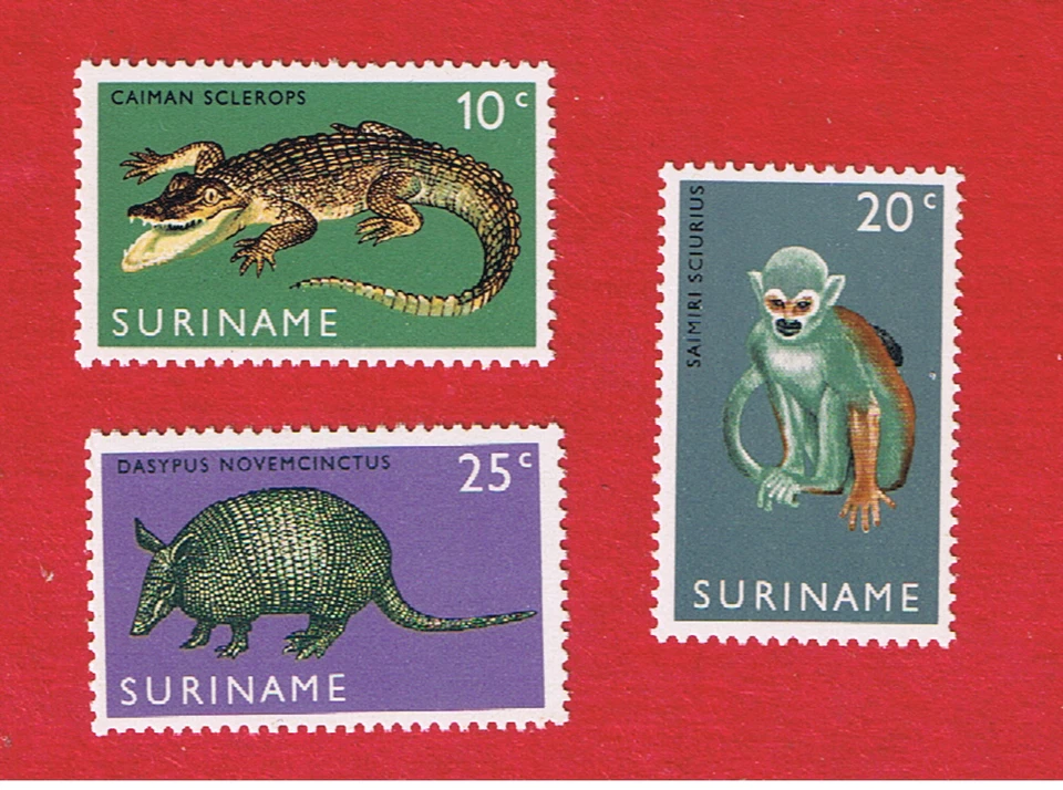 Surinam #362-64 MNH OG Animales Envío y devolución gratuitos Foto 1 de 1