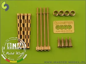 Master Model 1/24 British Mk 2 Browning .303 Caliber (7,7mm) Barrels (4pcs) - Bild 1 von 1