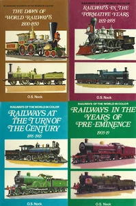 RAILWAY PICTORIAL HISTORIES; 4 BOOKS; OS NOCK; 1800-50/1851-95/1895-1905/1905-19 - Picture 1 of 10