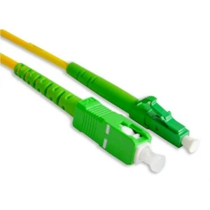 Bretella ottica SC/APC-LC/APC, fibra ottica 9/125 SM OS2 Made in Italy - Imagen 1 de 2