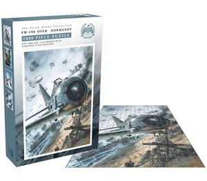 Rompecabezas Bellica FW 190 sobre Normandía 1000 piezas militar Segunda Guerra Mundial nuevo - Imagen 1 de 1