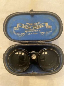 Antikes altes Fernglas zweiter Weltkrieg optisches Institut Gustav Früngel Stgt. - Bild 1 von 9