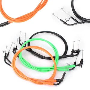 2x Motorcycle Throttle Cable Accelerator Wire Line for Kawasaki Z1000 2011-2013 - Picture 1 of 8