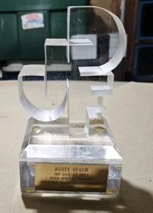 Rusty Staub 1989 juvenile diabetes Foundation Award - Picture 1 of 1