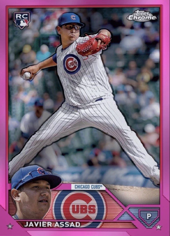 [DIGITAL] Topps Bunt - Javier Assad - Topps Chrome 23 S1 -  Pink Base - Image 1 of 1